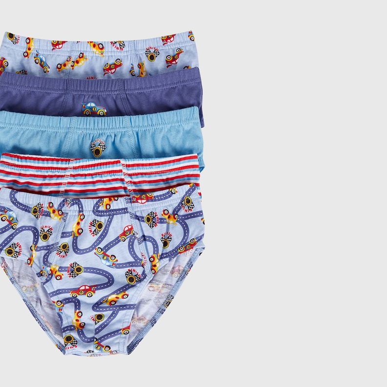 Boxer Niño 5Pack Rapport Celeste I Fashion's Park-1