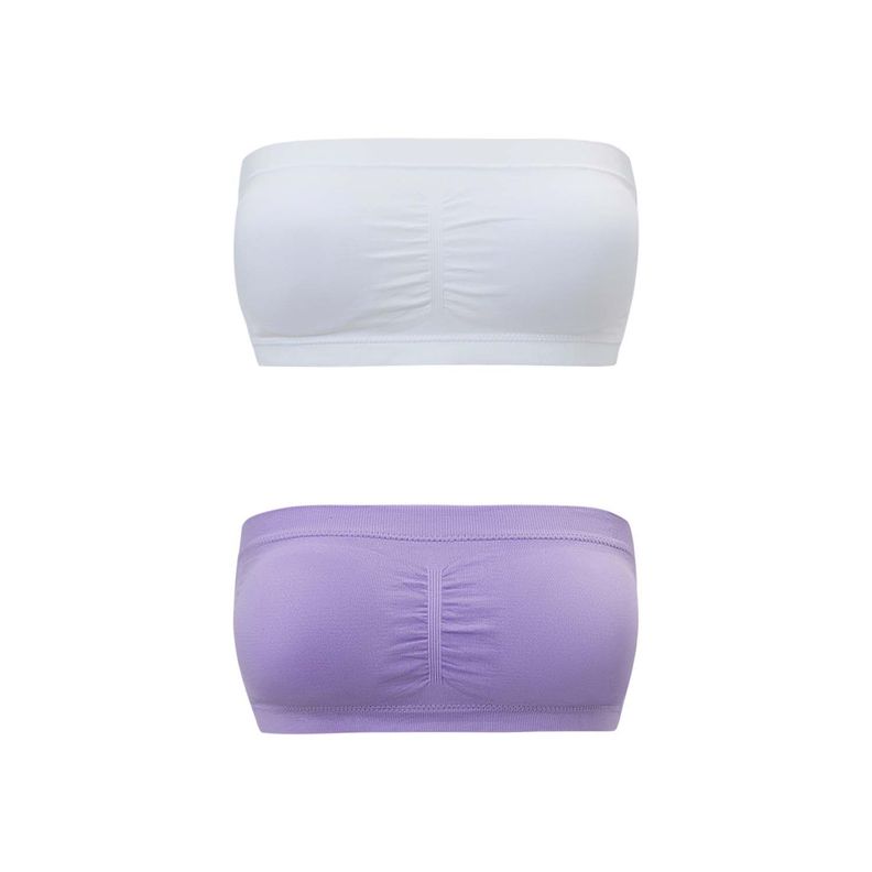 Sostén Mujer Bipack Strapless Lila Fashion's Park-0