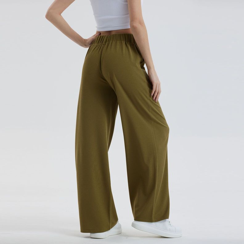 Pantalón Mujer Sastrero Verde Militar Fashion´s Park-2