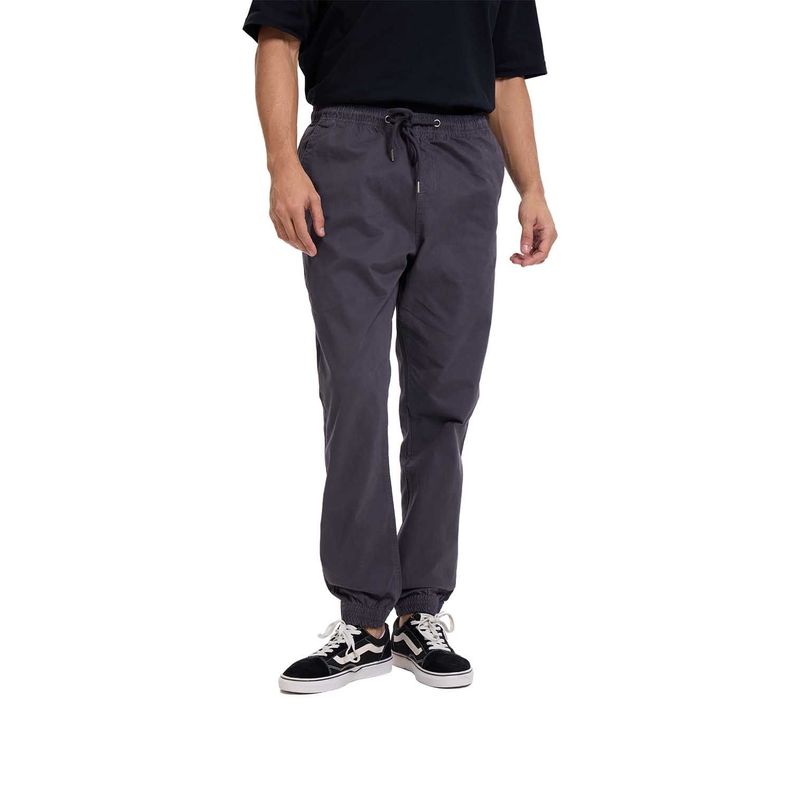 Pantalón Hombre Jogger Twill Marengo Fashion's Park-1