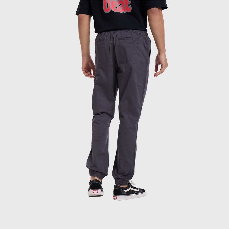 Pantalón Hombre Jogger Twill Marengo Fashion's Park-5