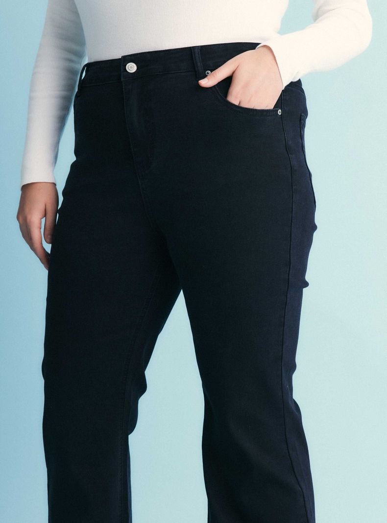 Jeans Wid Leg Clásico Plus-2
