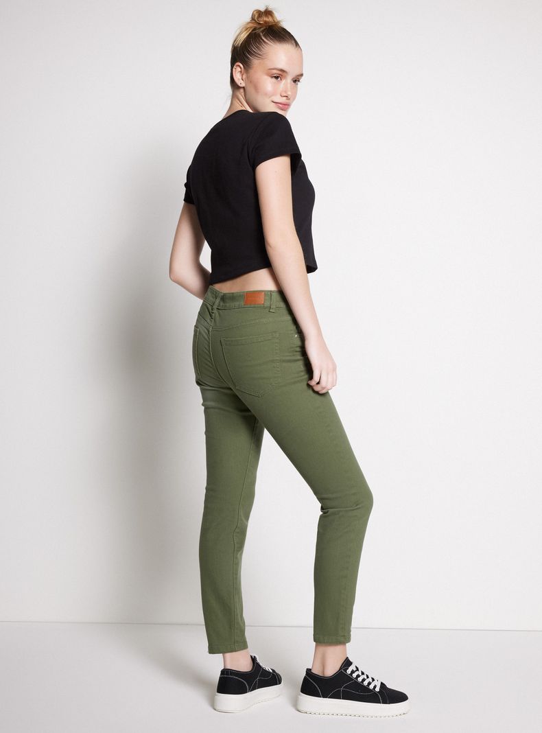 Jeans Color con 5 Bolsillos-5