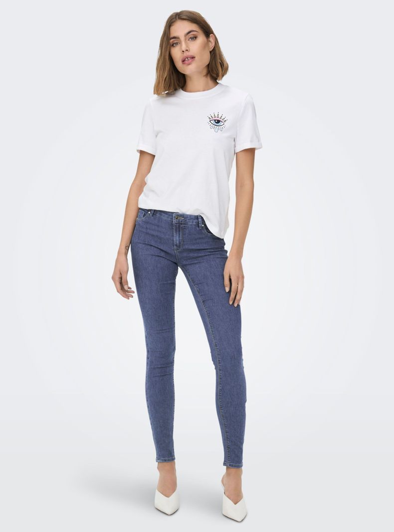 Jeans Liso Tiro Medio-3
