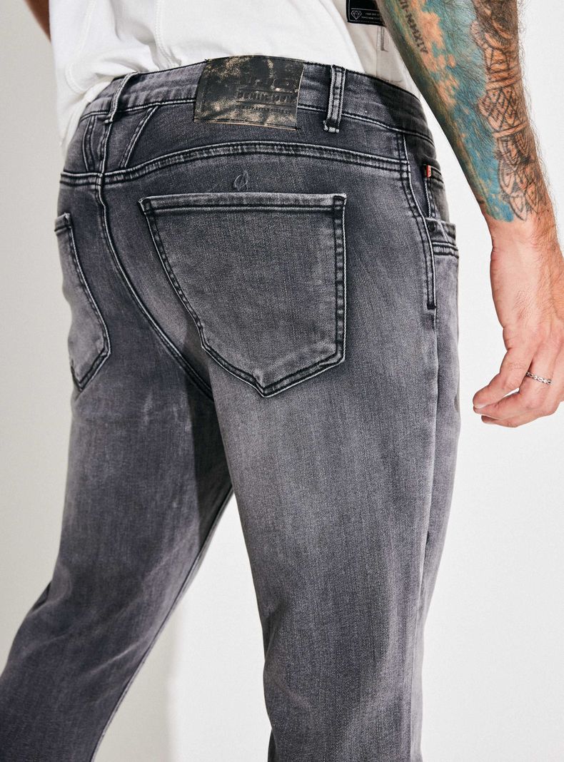 Jeans Couple Lavado Desgastado-3
