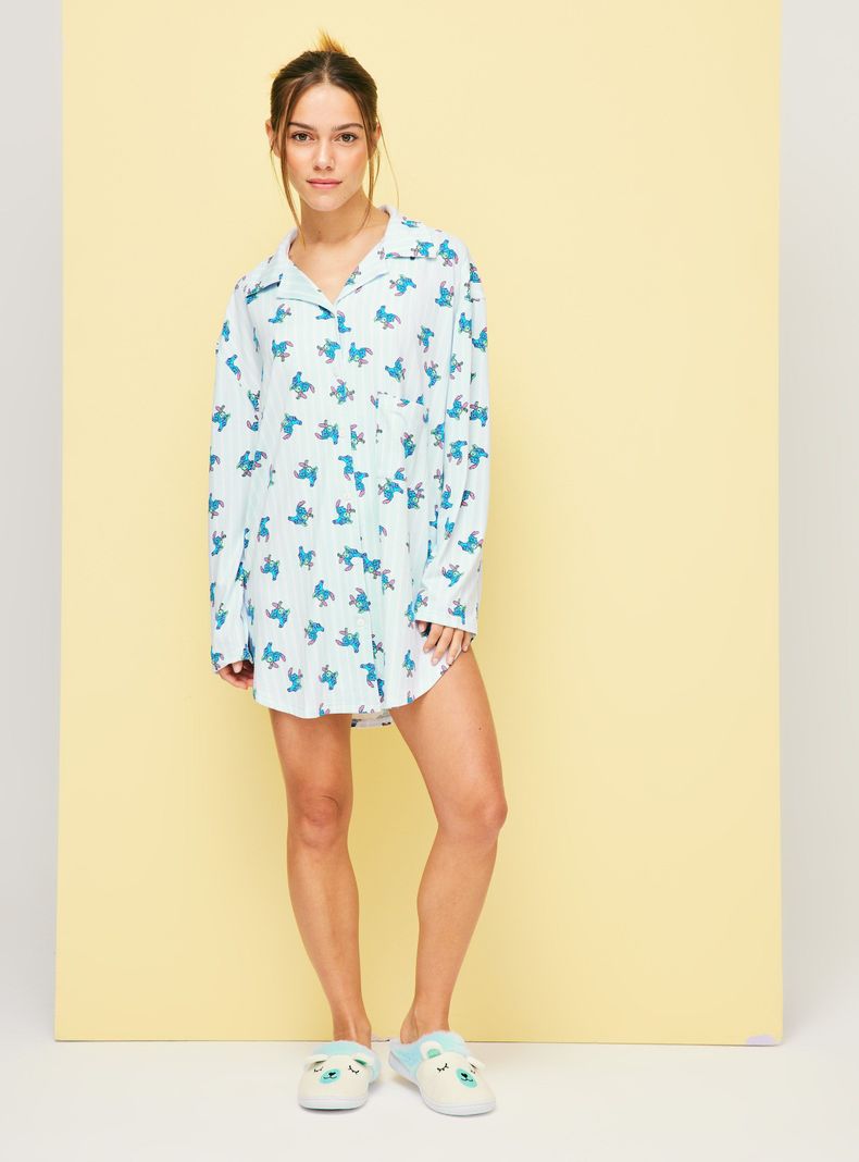 Camisa de Dormir Camisero Disney Stitch-4