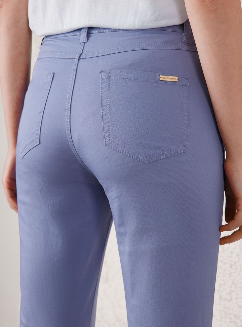 Pantalón Midi con Cinturón-3