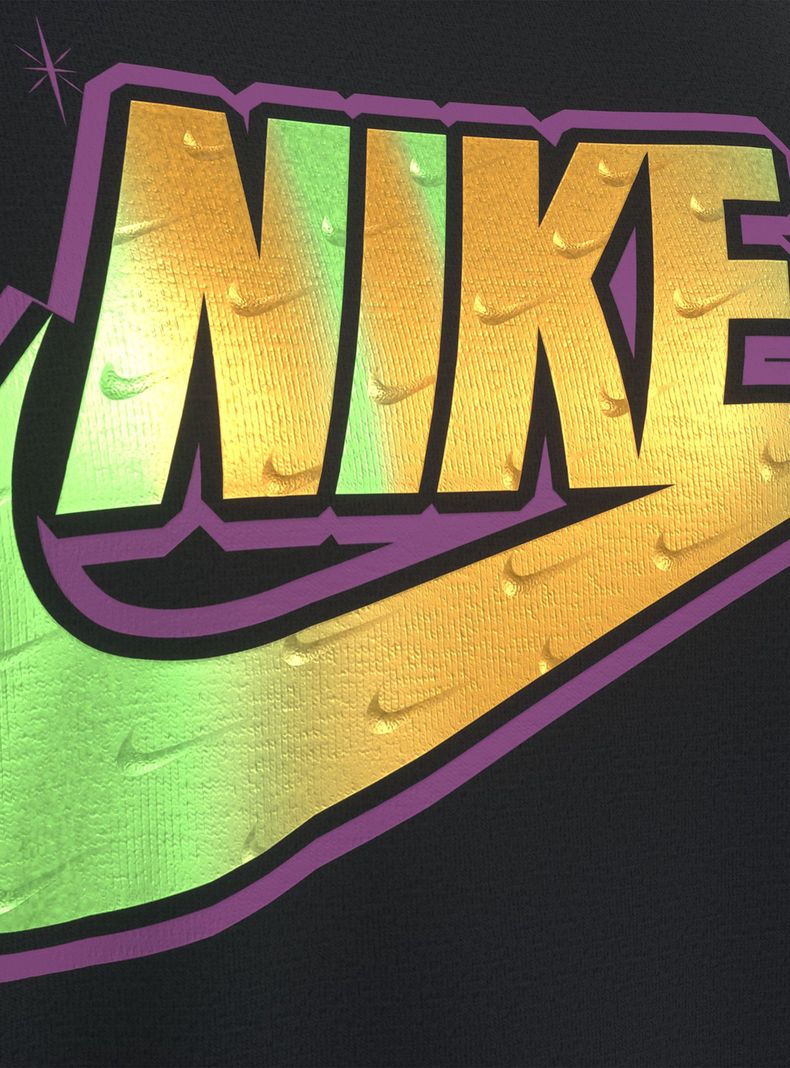 Polera Gráficos Estampados Swoosh-3
