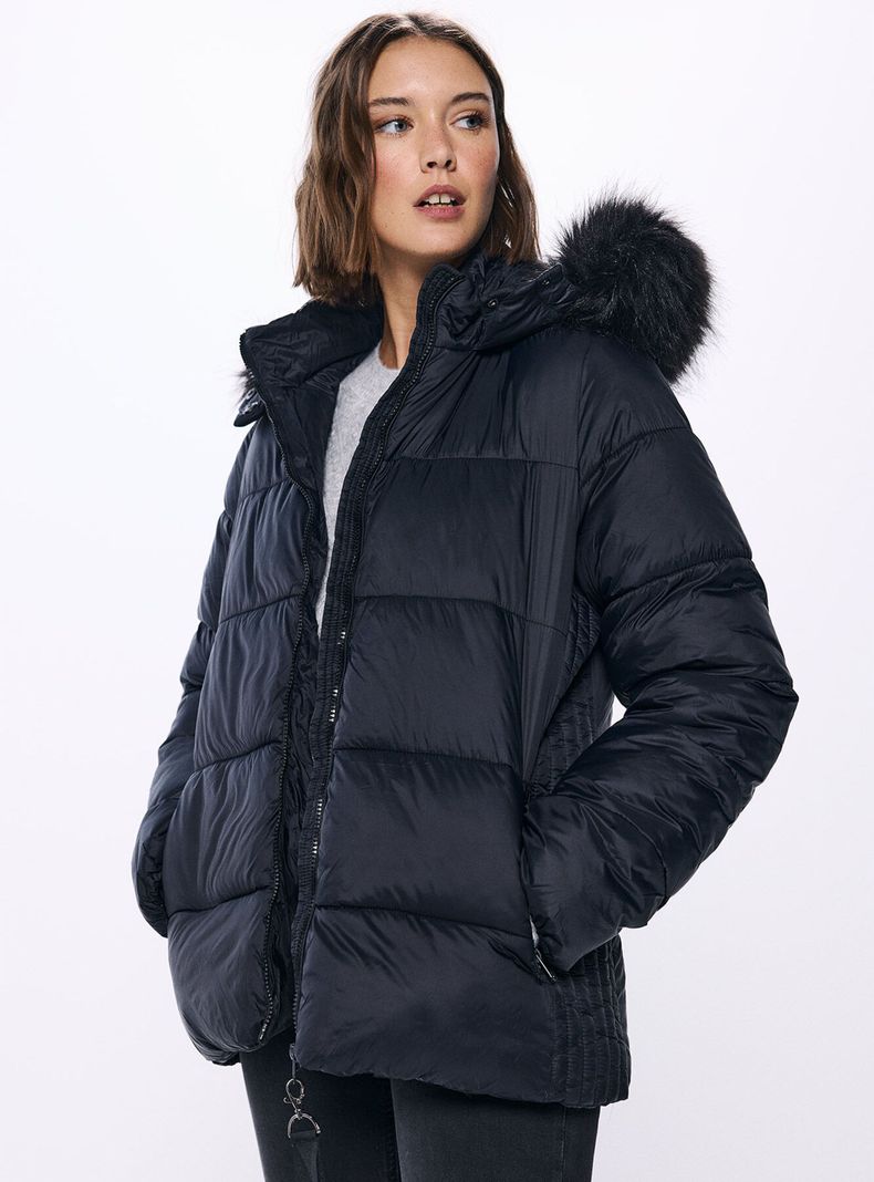 Chaqueta Corta Acolchada Sorona Aura Repelente al Agua-4