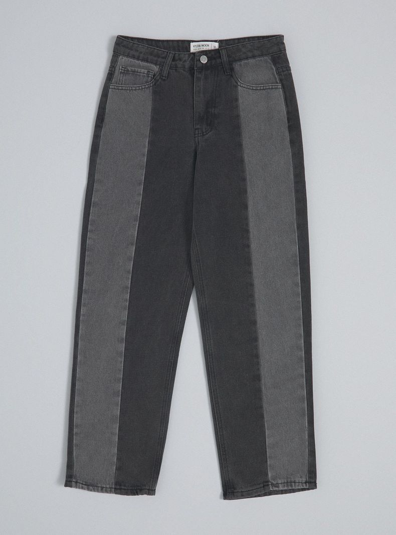Jeans Diseño Color Block-2