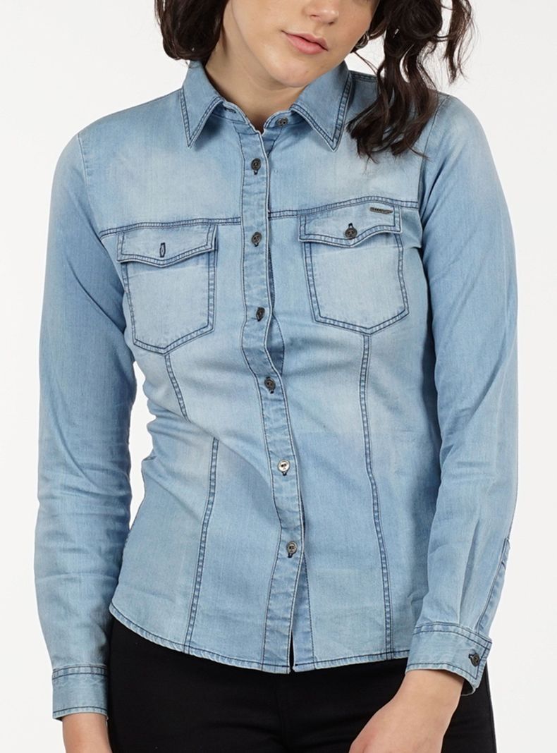 Blusa Denim Light-0