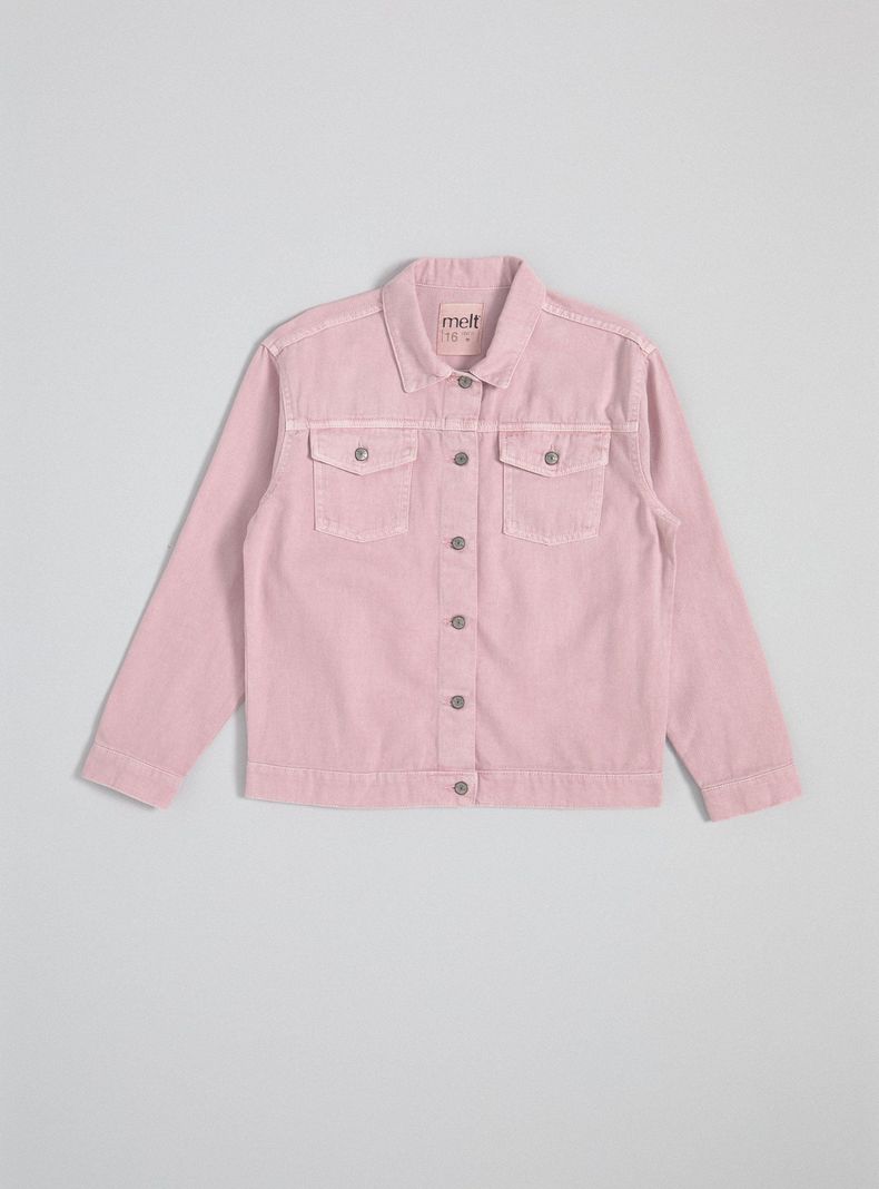 Chaqueta Twill Abotonada-2