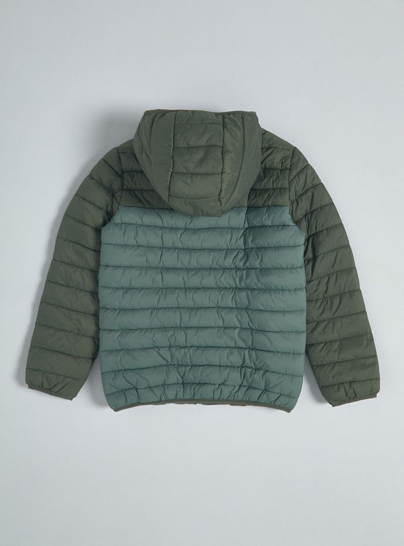 Parka Color Block Forrado Micropolar-1