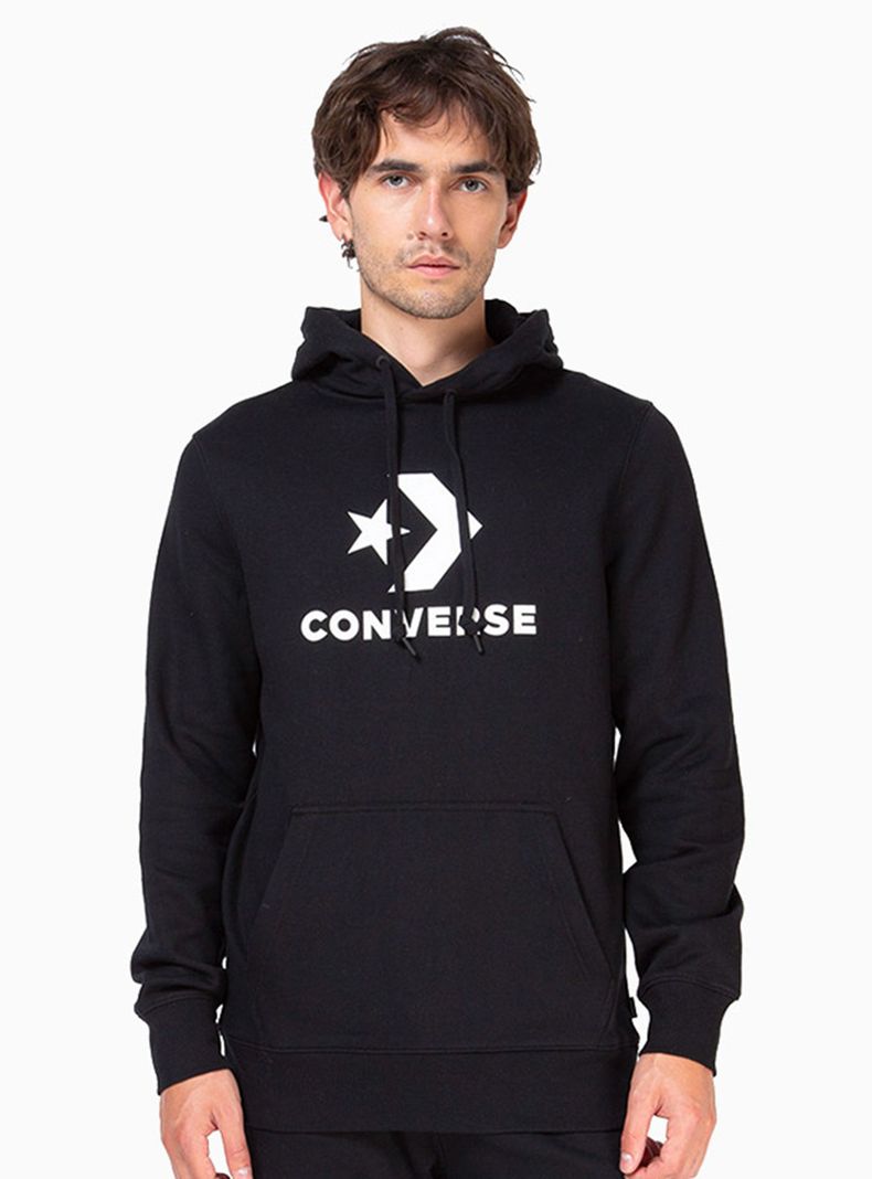 Polerón Basic Hoodie Print Logo-0