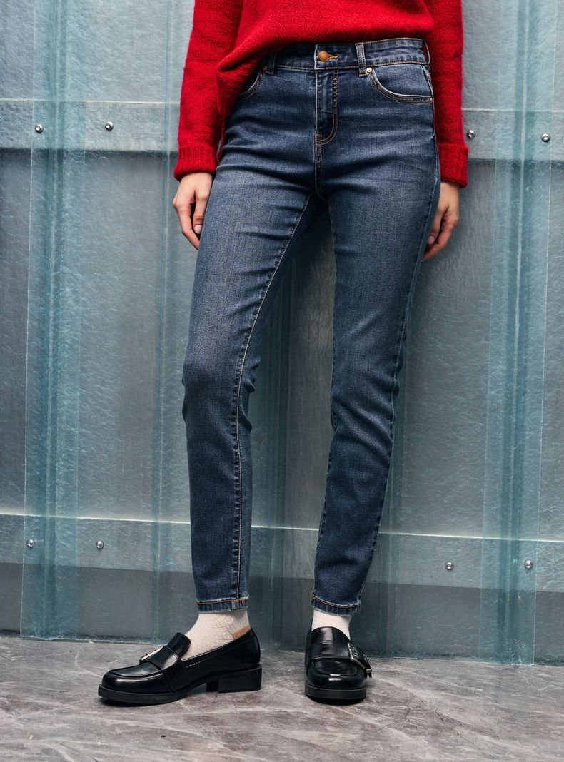 Jeans Básico 5 Bolsillos Skinny-0