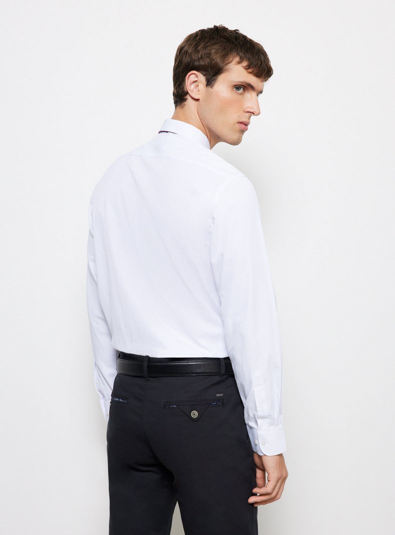 Camisa Vestir Texturada Slim Fit-1