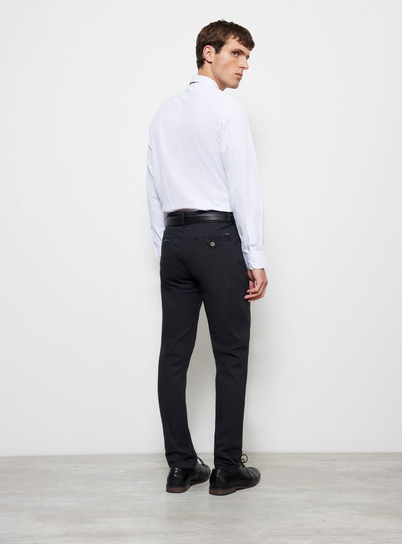 Camisa Vestir Texturada Slim Fit-5
