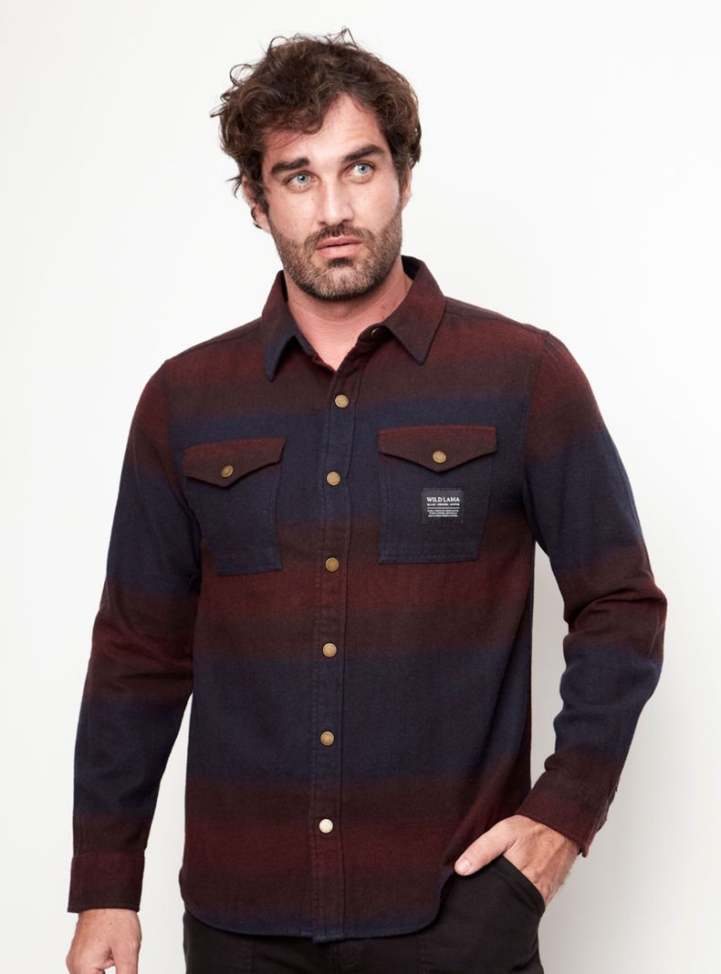 Camisa Serbal Casual Bicolor Orgánica-0
