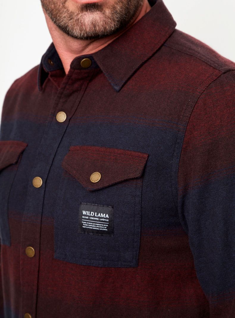 Camisa Serbal Casual Bicolor Orgánica-3