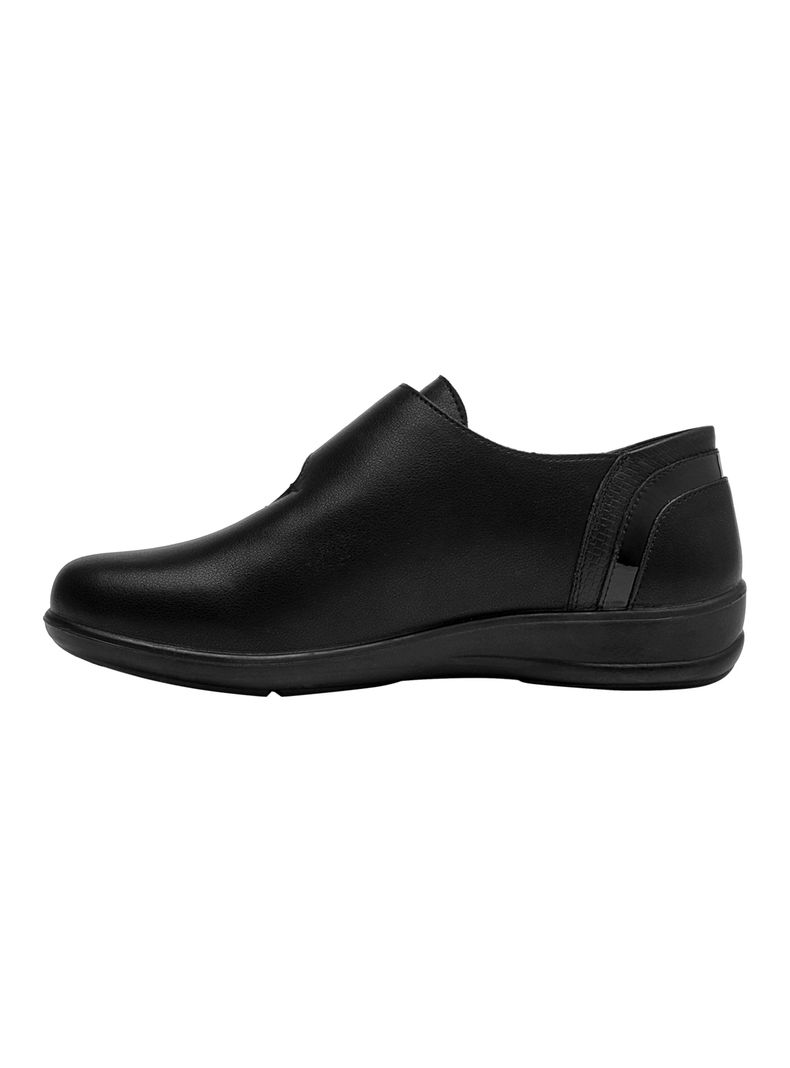 Zapato Casual Velcro Cl077 Cuero Mujer-2