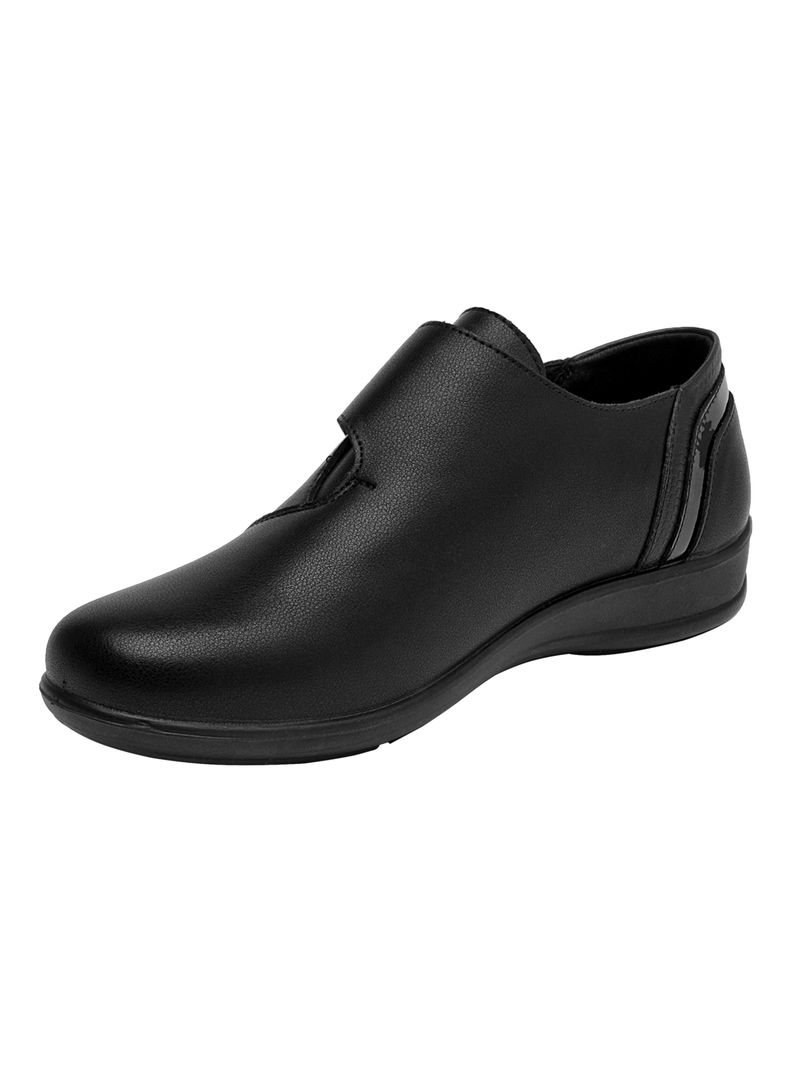 Zapato Casual Velcro Cl077 Cuero Mujer-3