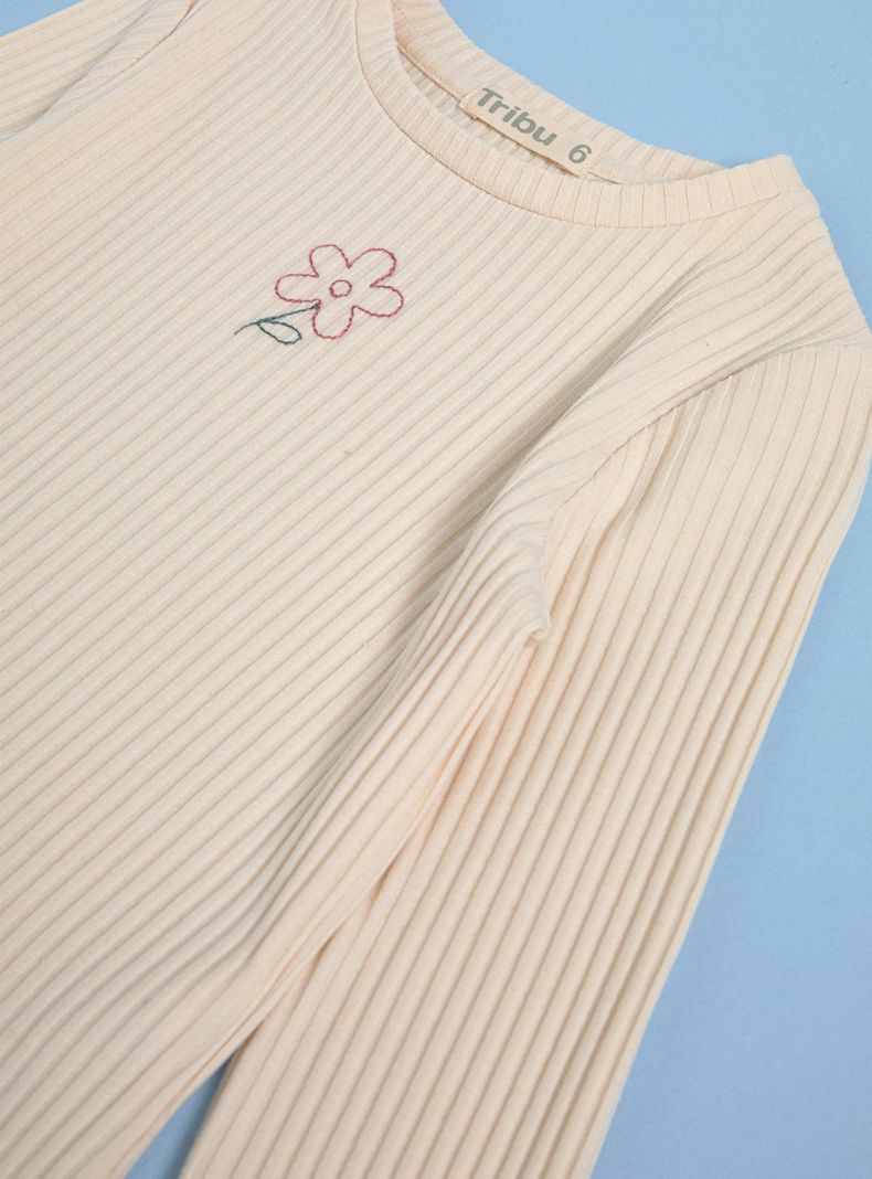 Polera Rib Mini Bordado-4