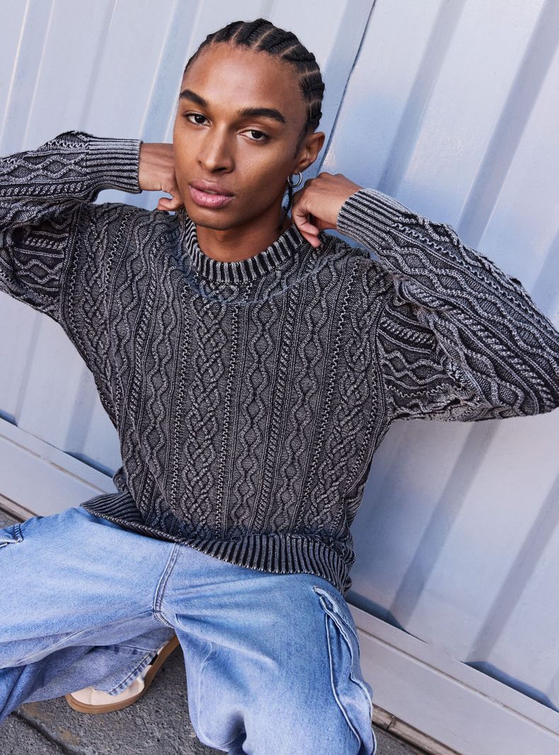 Sweater Trenzado-0