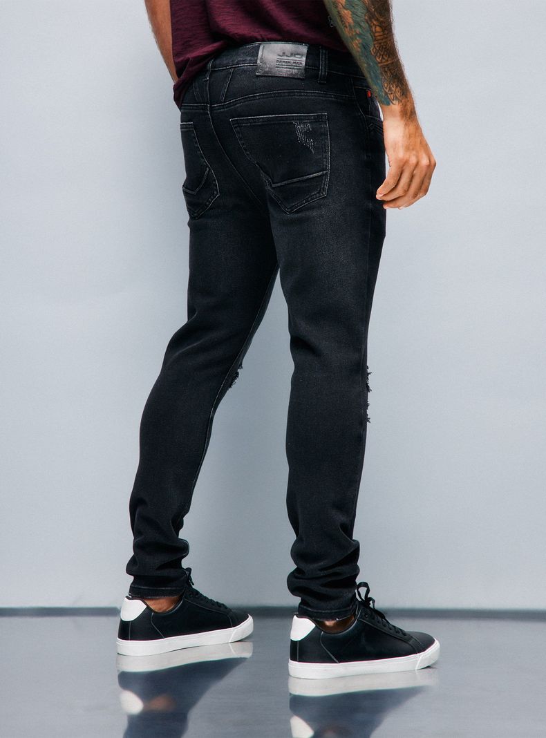 Jeans Roturas con Parche-1