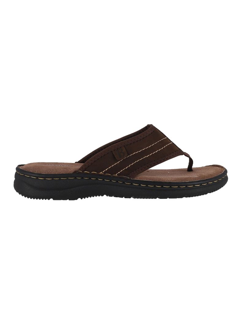 Sandalia Flip Leather Hombre-0