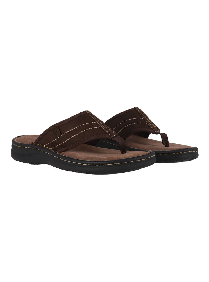Sandalia Flip Leather Hombre-1