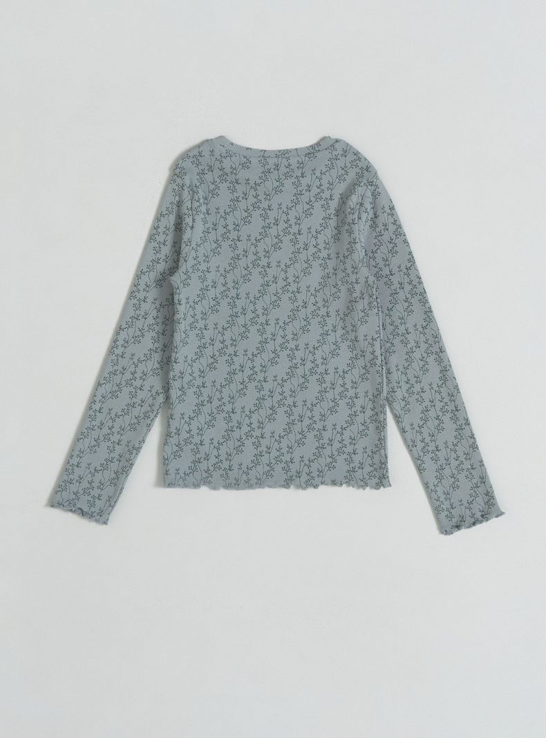 Polera Rib Diseño Estampada-3