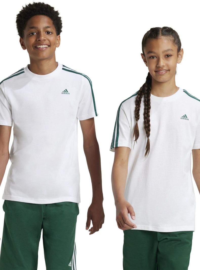 Polera Essentials Cotton 3 Bandas para Niñas y Niños-0