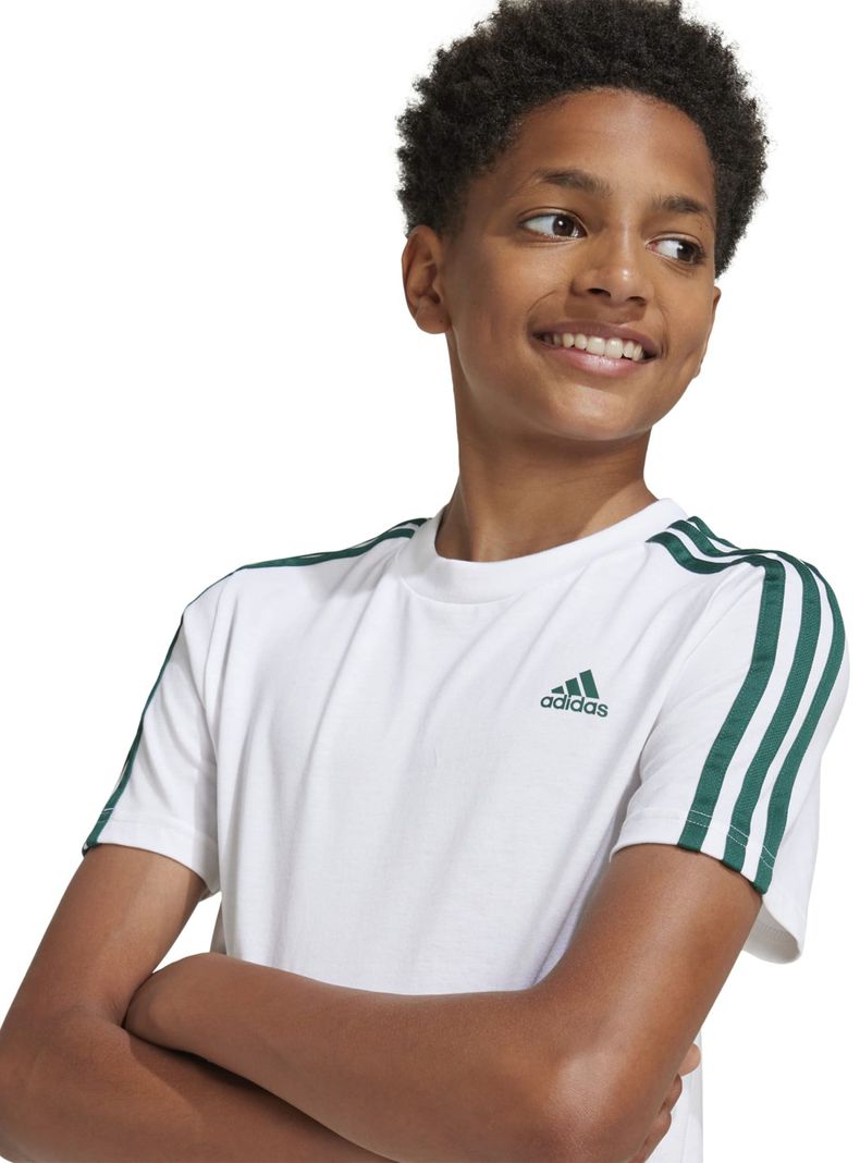 Polera Essentials Cotton 3 Bandas para Niñas y Niños-3