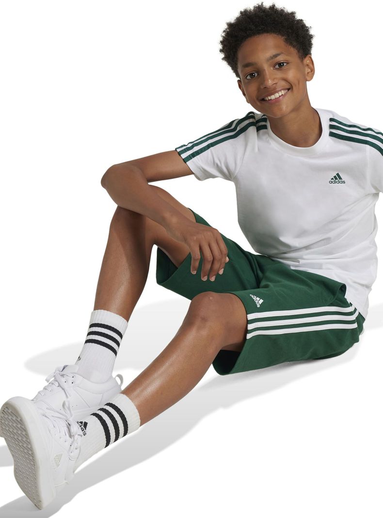 Polera Essentials Cotton 3 Bandas para Niñas y Niños-4