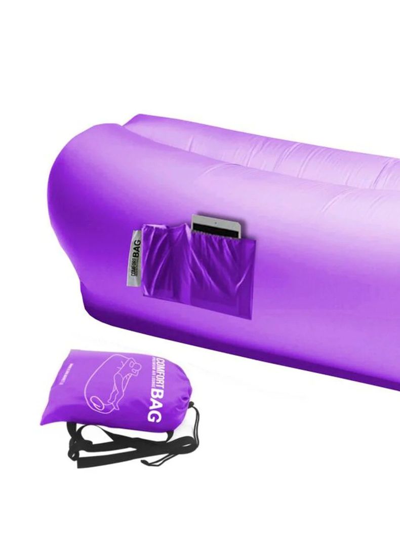 Sofá Campingaz Inflable Morado-1