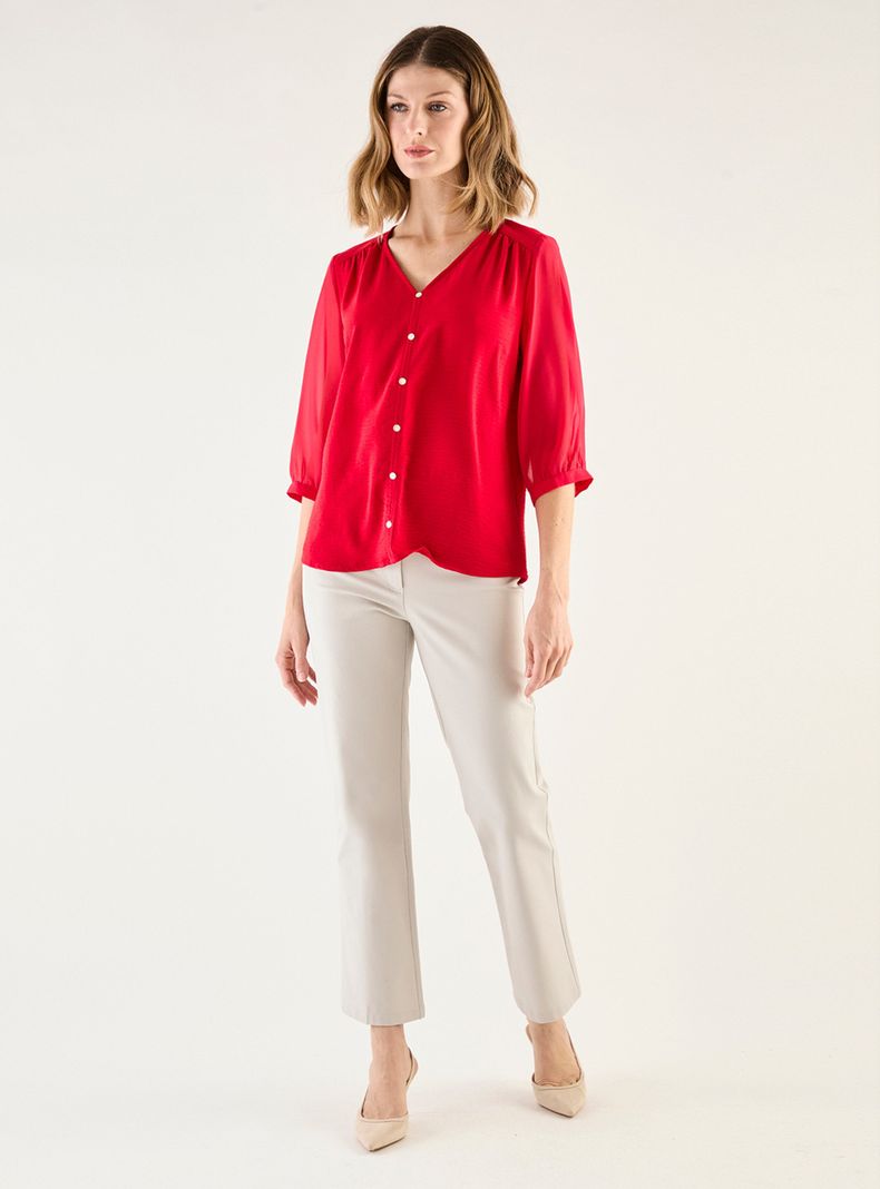Blusa Lisa 7 Botones-3