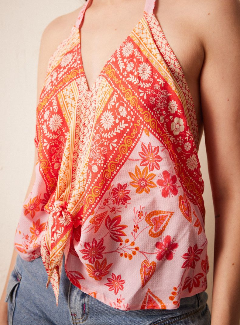 Blusa Tipo Pañuelo-3