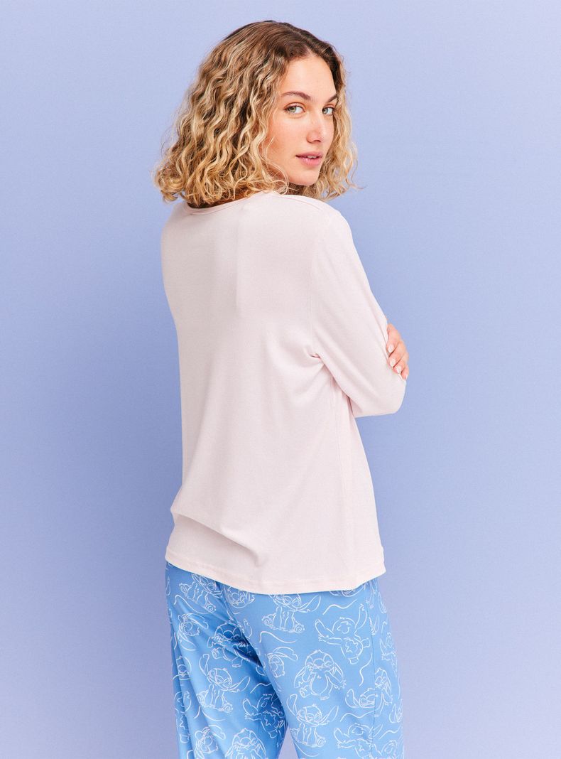 Pijama Largo Disney Stitch-1