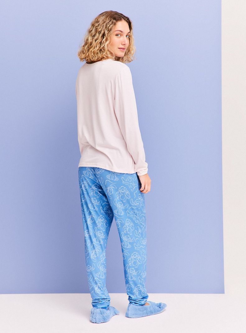 Pijama Largo Disney Stitch-5