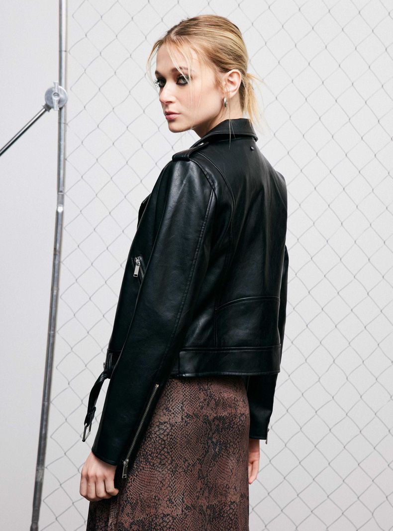 Chaqueta Biker Cruzado Cierres-1