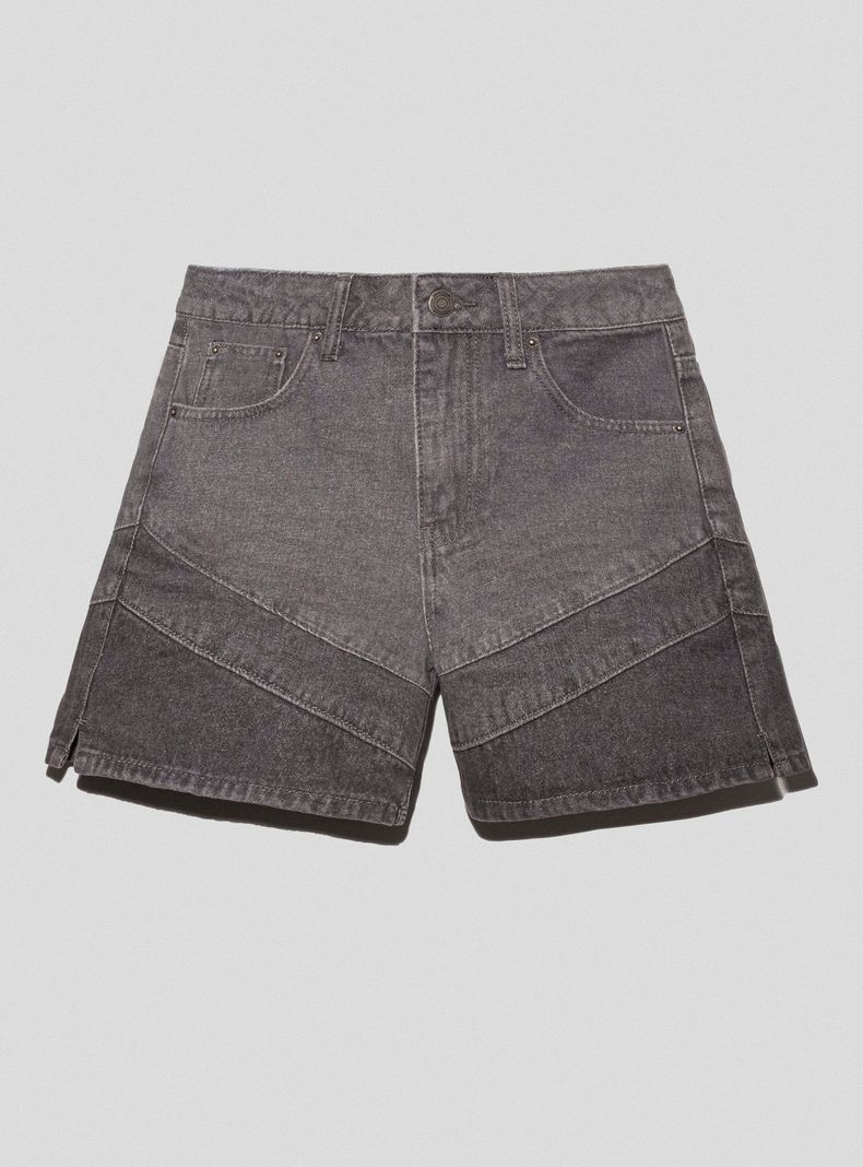 Short Cortes Degradé Gray-4
