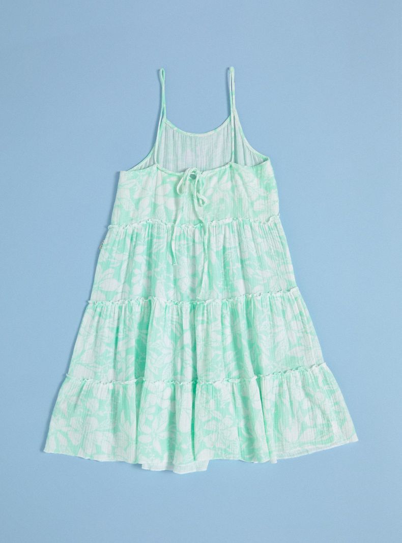 Vestido Estampado, Muselina de Algodón-3