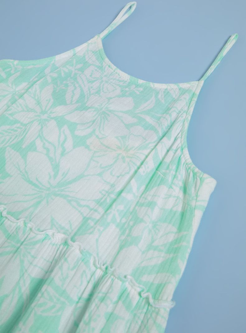 Vestido Estampado, Muselina de Algodón-4