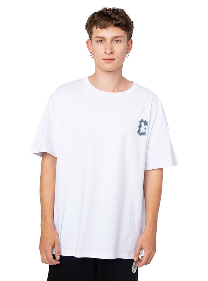 Polera Retro Chuck Graphic Manga Corta-0