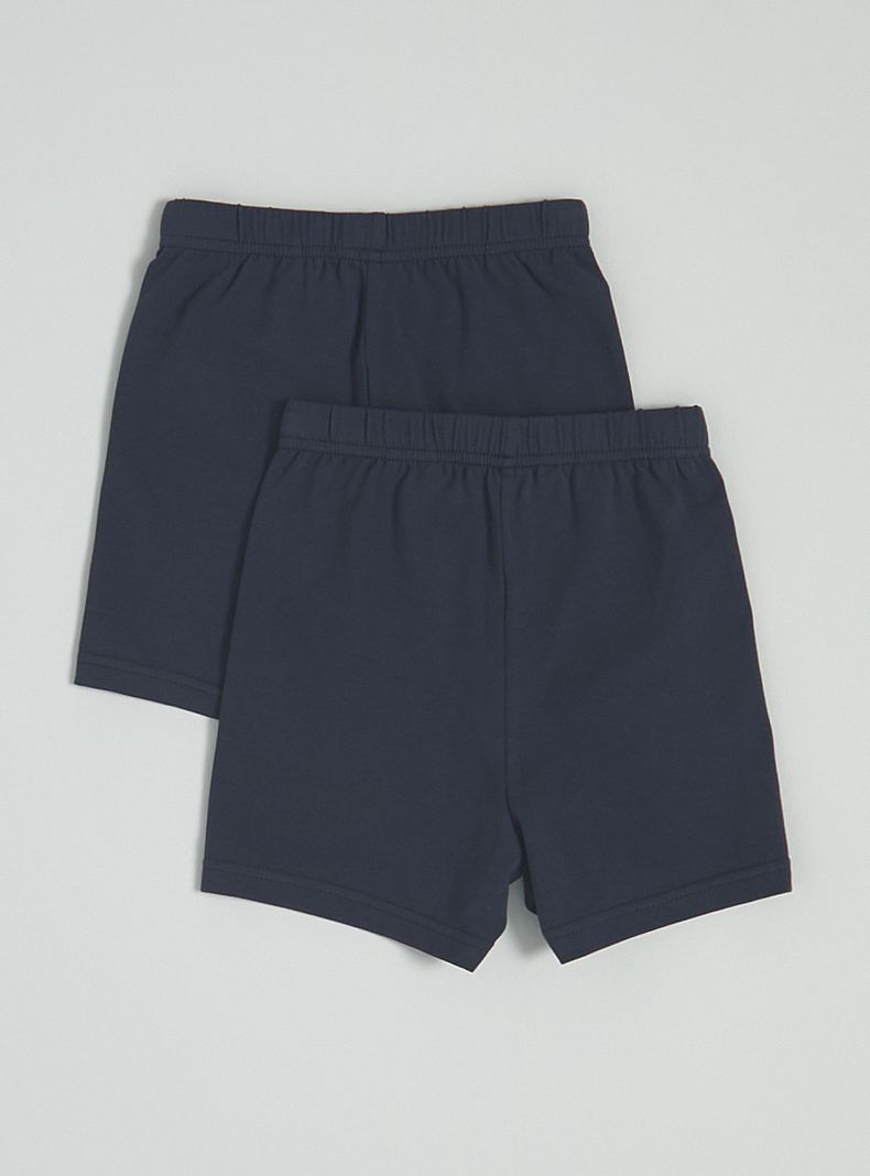 Calza Corta Bipack Azul Marino Tallas 12-14-16-1