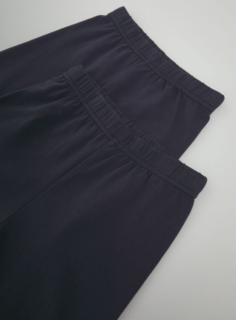 Calza Corta Bipack Azul Marino Tallas 12-14-16-2