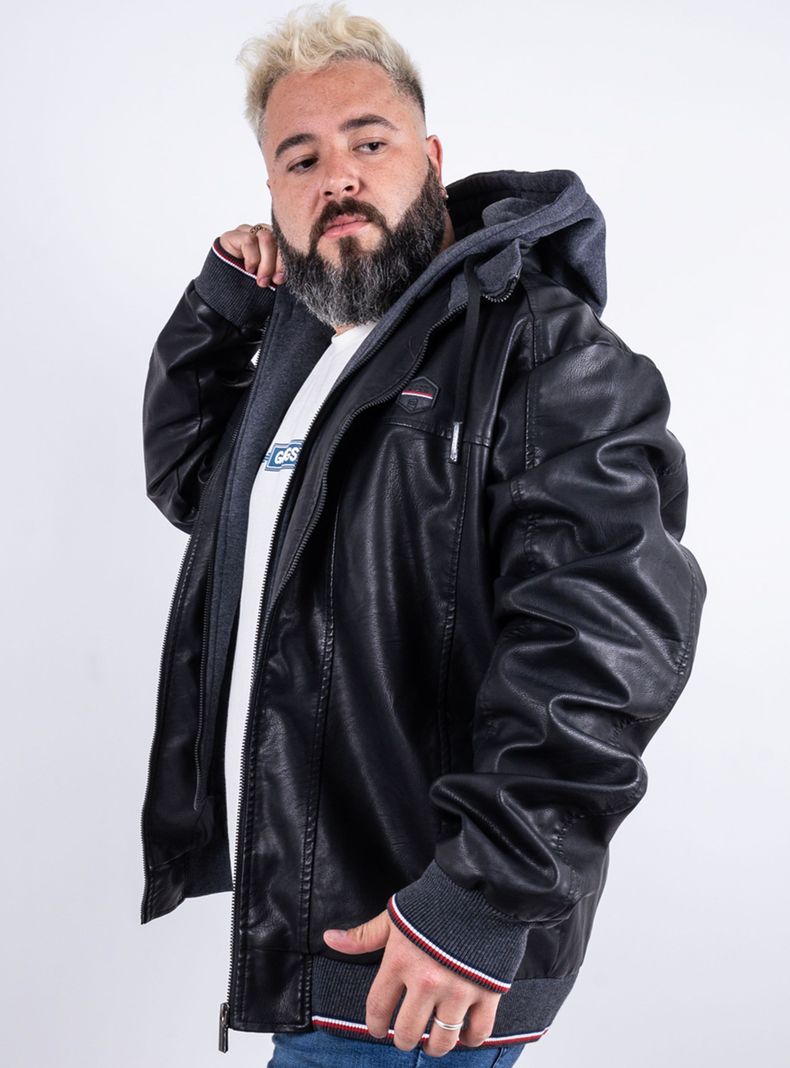 Chaqueta Pu Racer-2