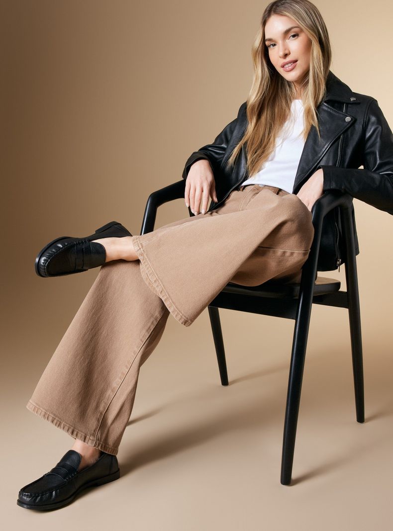 Mocasín Colaboración María Pombo Cuero Mujer-1