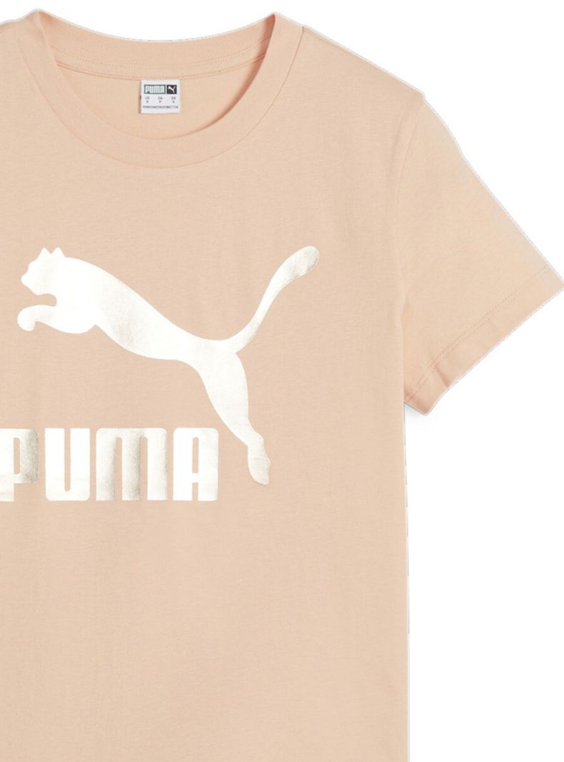 Polera Pink Classics Shiny Logo Tee (S)-2