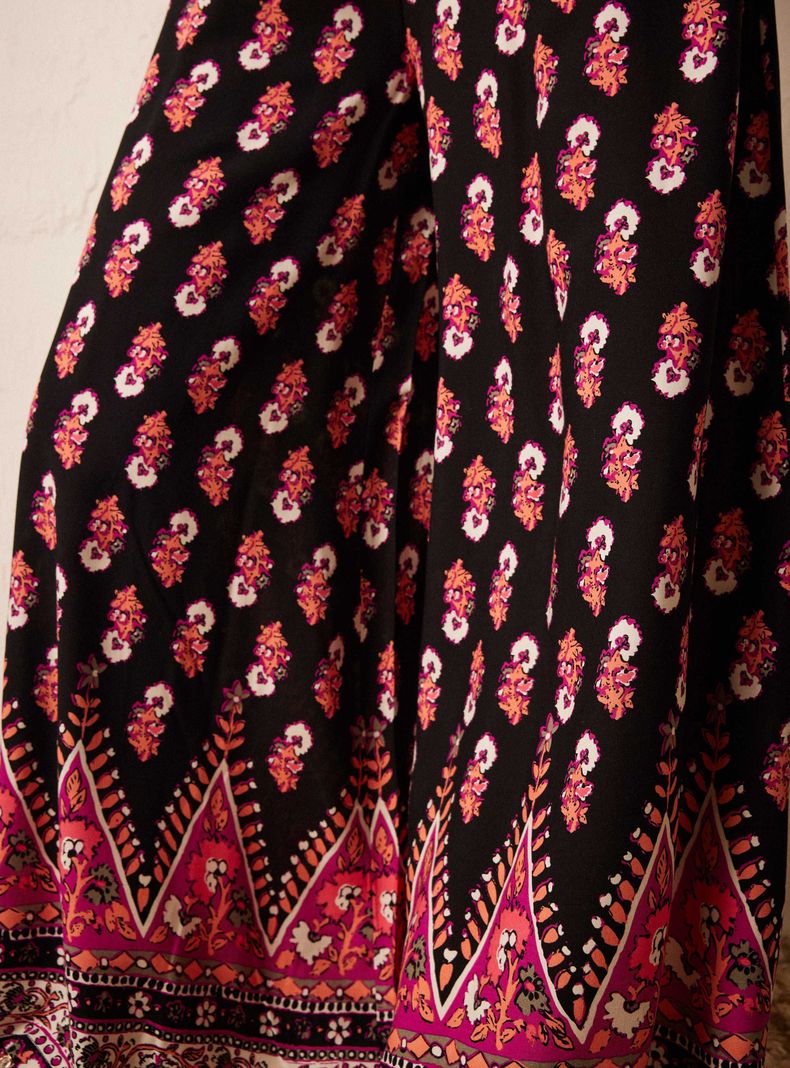 Pantalón Flare con Pretina Elasticada-3